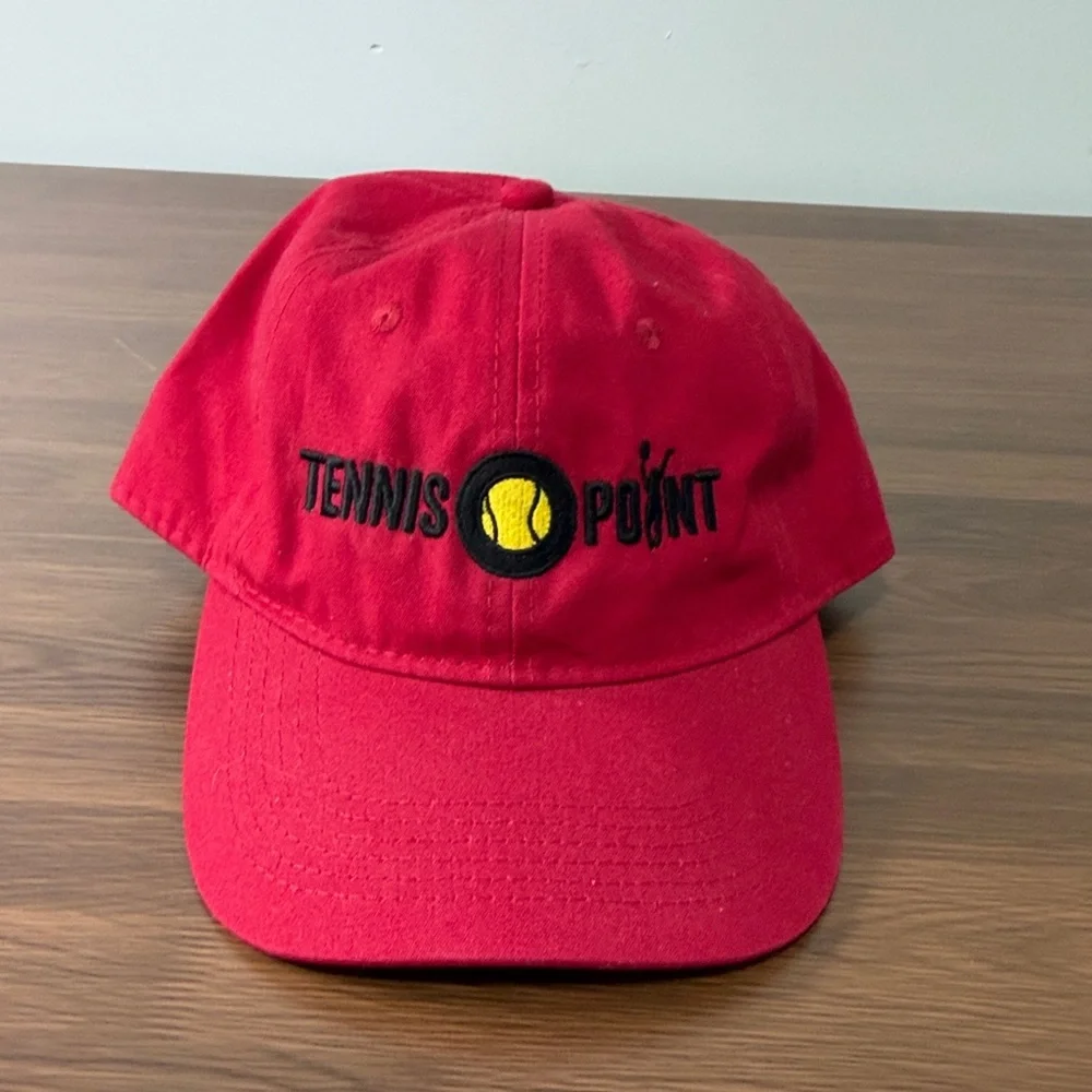 Red‎ Tennis Point Cap NWOT